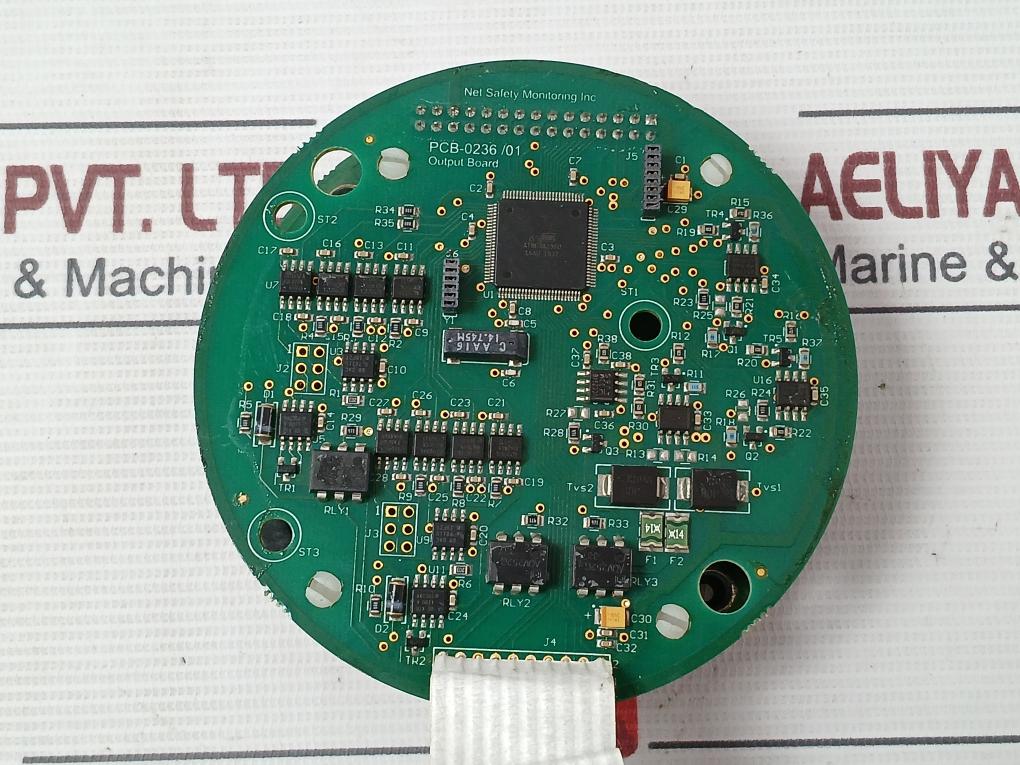Emerson Millennium Ii Display Board For Transmitter Pcb-0234/01 Frm-0126 Rev 2.2