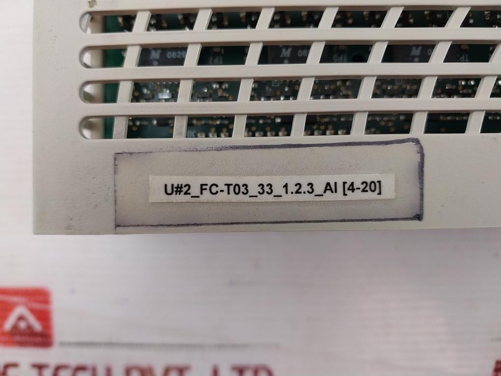 Emerson Ovation 5X00070G01 Analog Input Module 1P00018G (Minor Housing Damage)