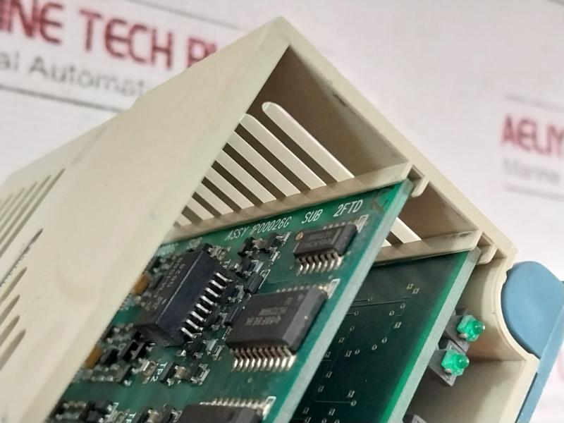 Emerson Ovation 5X00119G01 8 Channel Rtd Input 1P00026G (Minor Housing Damage)