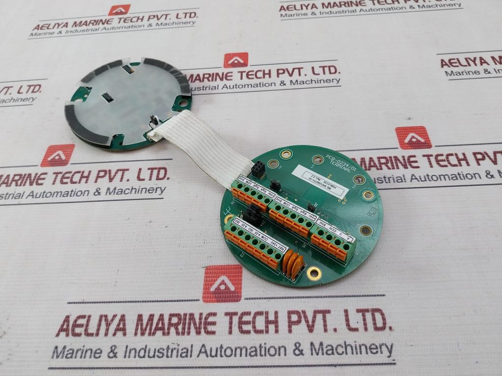 Emerson Pcb-0234/01 Output Board With Hart Terminal M2-sn1200731-16