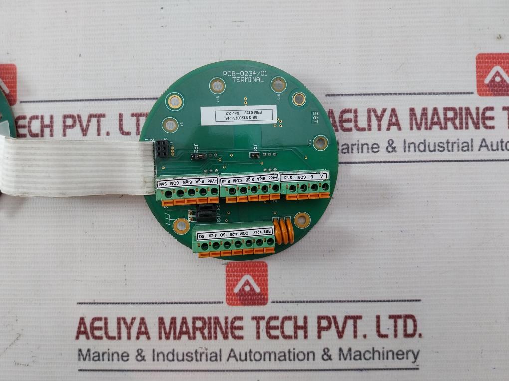 Emerson Pcb-0234/01 Output Board With Hart Terminal M2-sn1200731-16