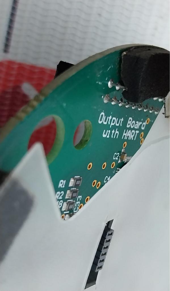 Emerson Pcb-0234/01 Output Board With Hart Terminal M2-sn1200731-16