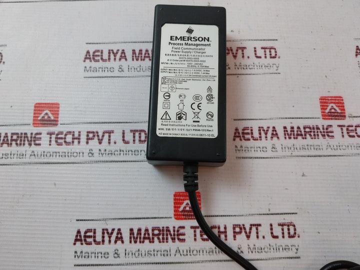 Emerson Pss40-1212 Power Supply/Charger 00475-0003-0022, 100V-240Vac 50-60Hz