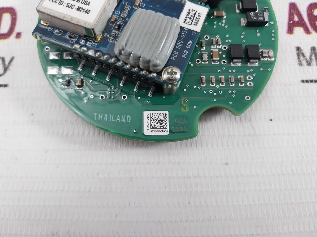 Emerson Pwb 00781-1104-0005 Printed Circuit Board Rev 1 Pcb 600-0154