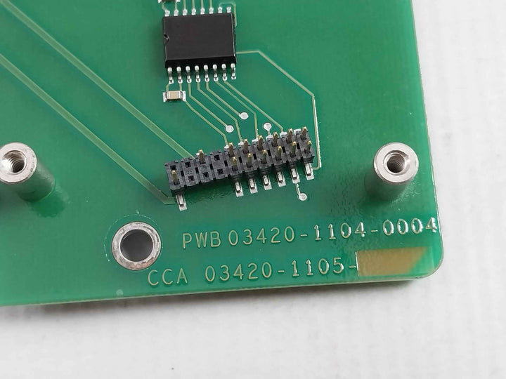 Emerson Pwb 03420-1104-0004 Printed Circuit Board Assembly