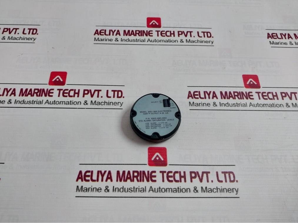 Emerson/Rosemount 03031-0001-0002 Alarm Saturation Electronic Board 4-20 Ma