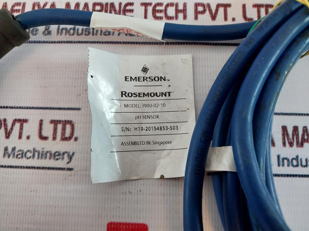 Emerson Rosemount 3900-02-10 Ph Sensor