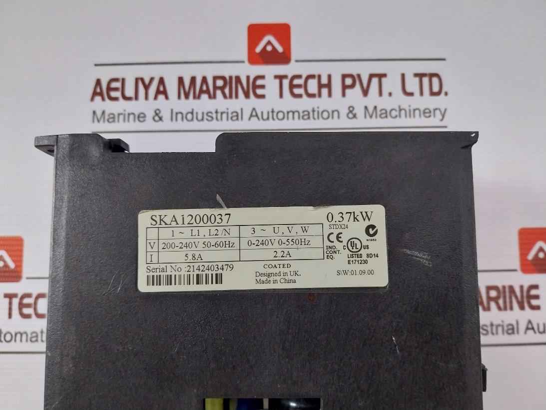 Emerson Ska1200037 Control Techniques Ac Inverter Drive 200-240V 50-60Hz
