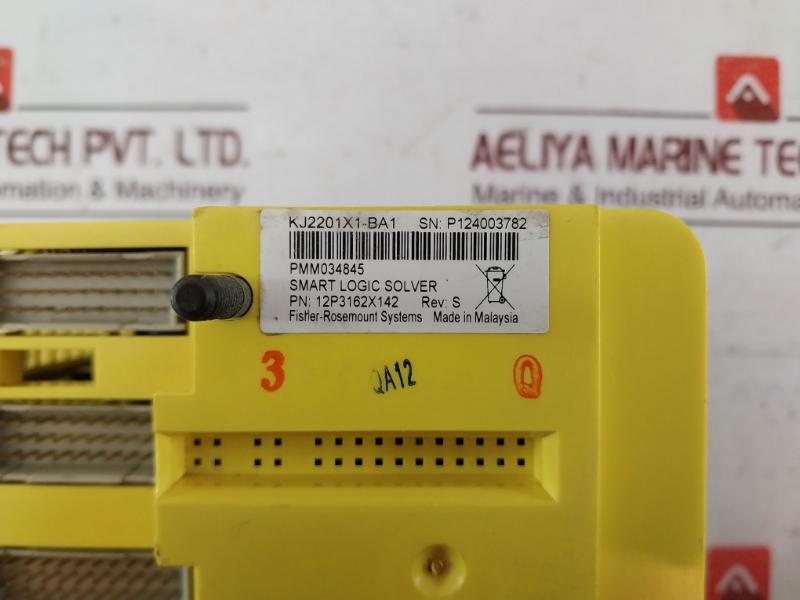 Emerson Sls 1508 Deltav Smart Logic Solver Kj2201X1-ba1 12P3162X142