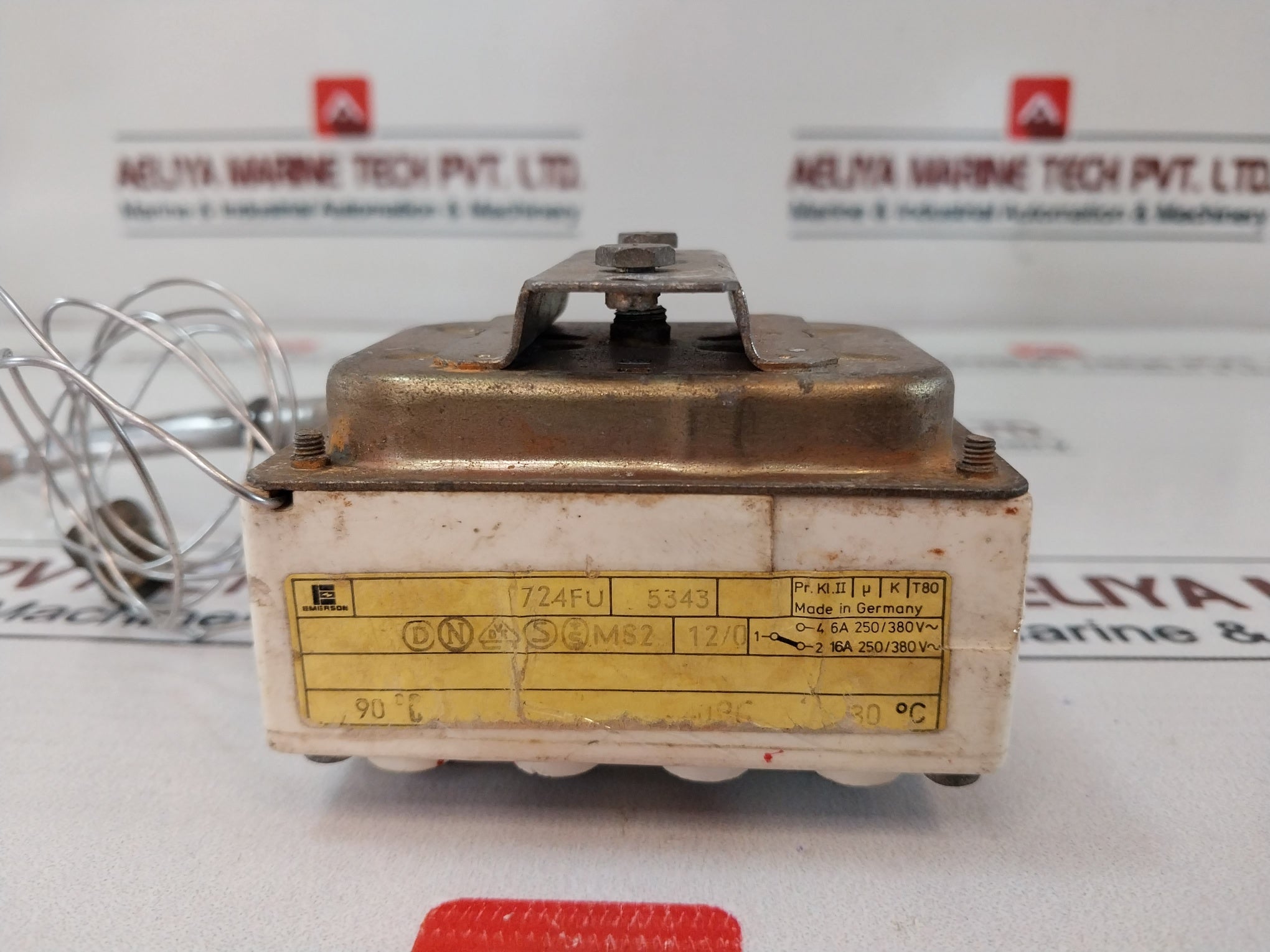 Emerson 724 Fu Temperature Switch 30-90°C