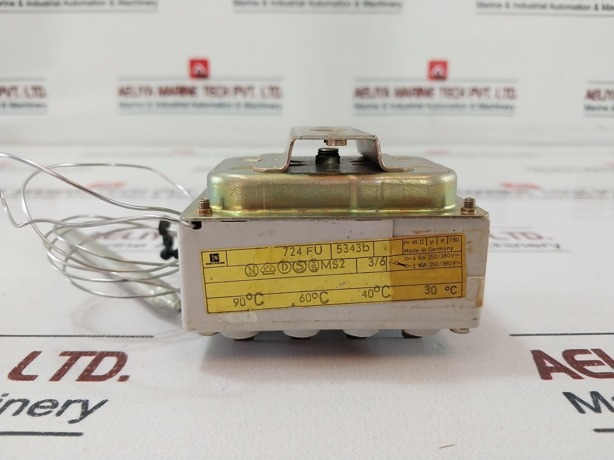 Emerson 724 Fu Temperature Switch 5343B