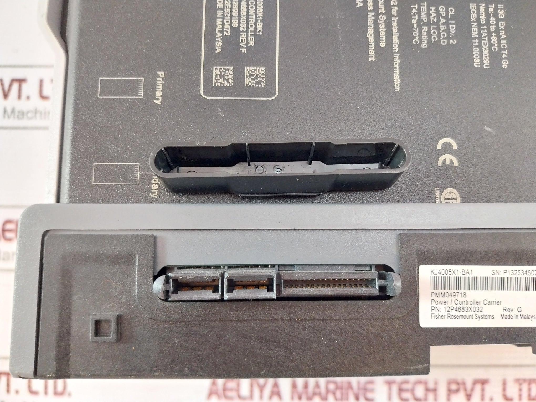 Emerson DeltaV 12P4688X032 Power Controller With Carrier KJ4005X1-BA1