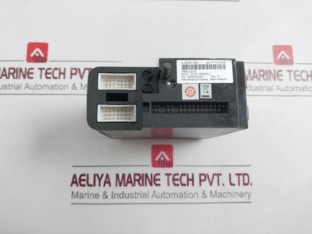 Emerson Kj3204X1-ba1 Digital Output Module 24Vdc Rev D