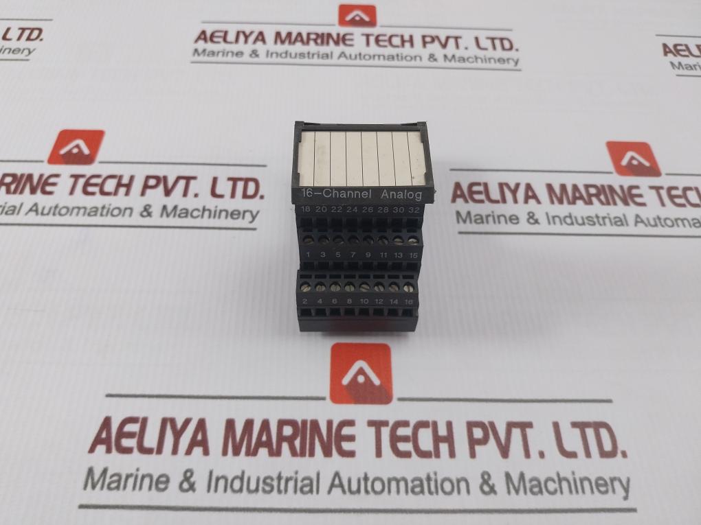 Emerson Kj3223X1-ea1 16-channel Analog Terminal Block Rev-f