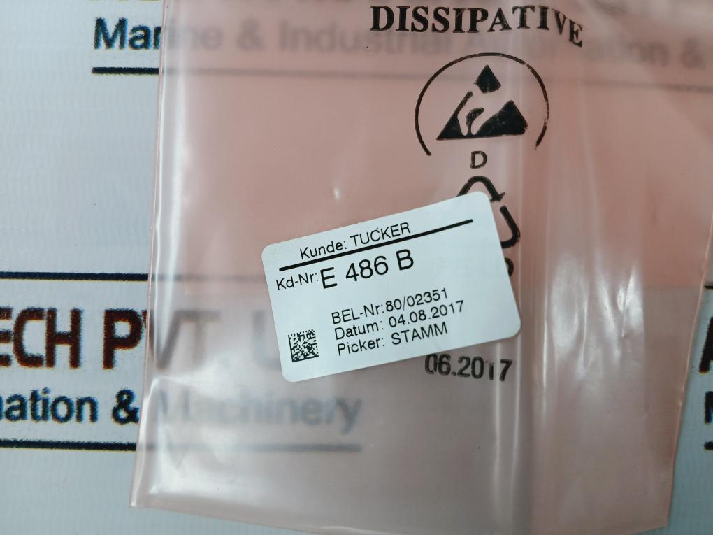 Emhart Tucker E 486 B 2 Mbyte Battery Backup