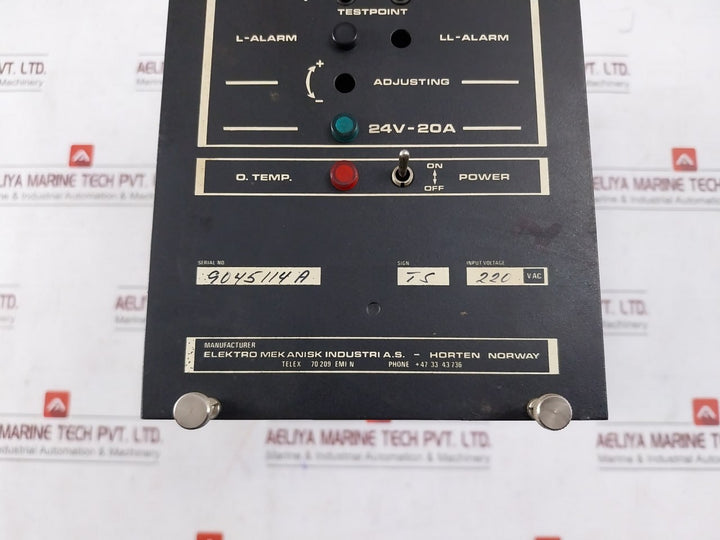 Emi Edsp 592 Double Output Power Supply 220Vac