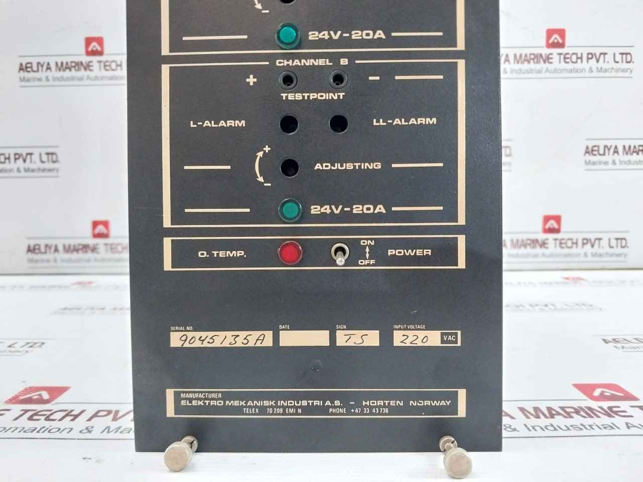 Emi Edsp 592 Double Output Power Supply 220 Vac