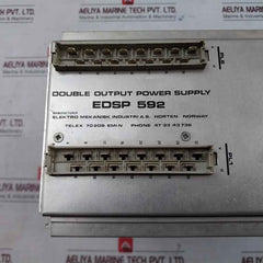 Emi Edsp 592 Double Output Power Supply 220 Vac