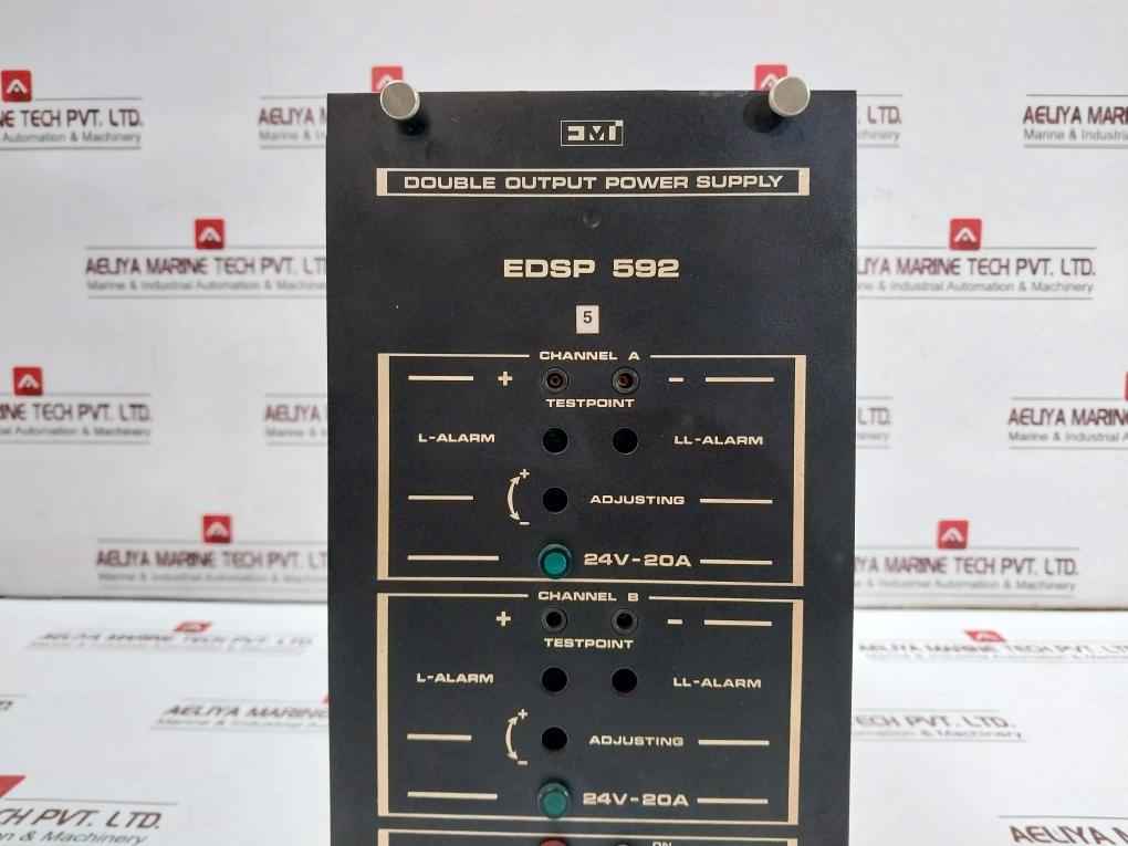 Emi Edsp 592 Double Output Power Supply 220 Vac