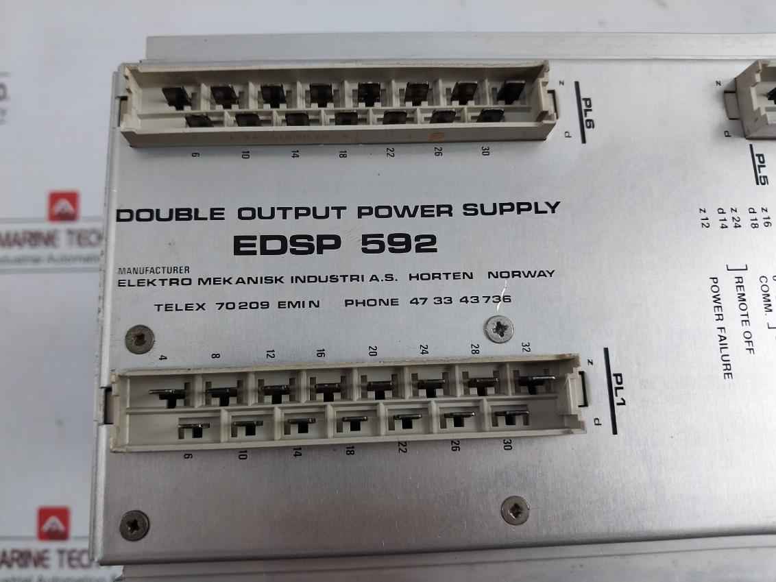 Emi Edsp 592 Double Output Power Supply 230 Vac/220 Vac