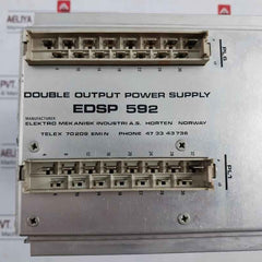 Emi Edsp 592 Double Output Power Supply 230 Vac/220 Vac