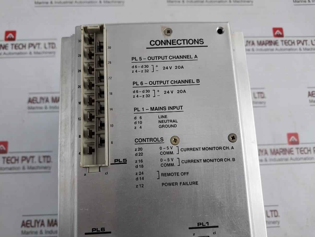 Emi Edsp 592 Double Output Power Supply 230 Vac/220 Vac