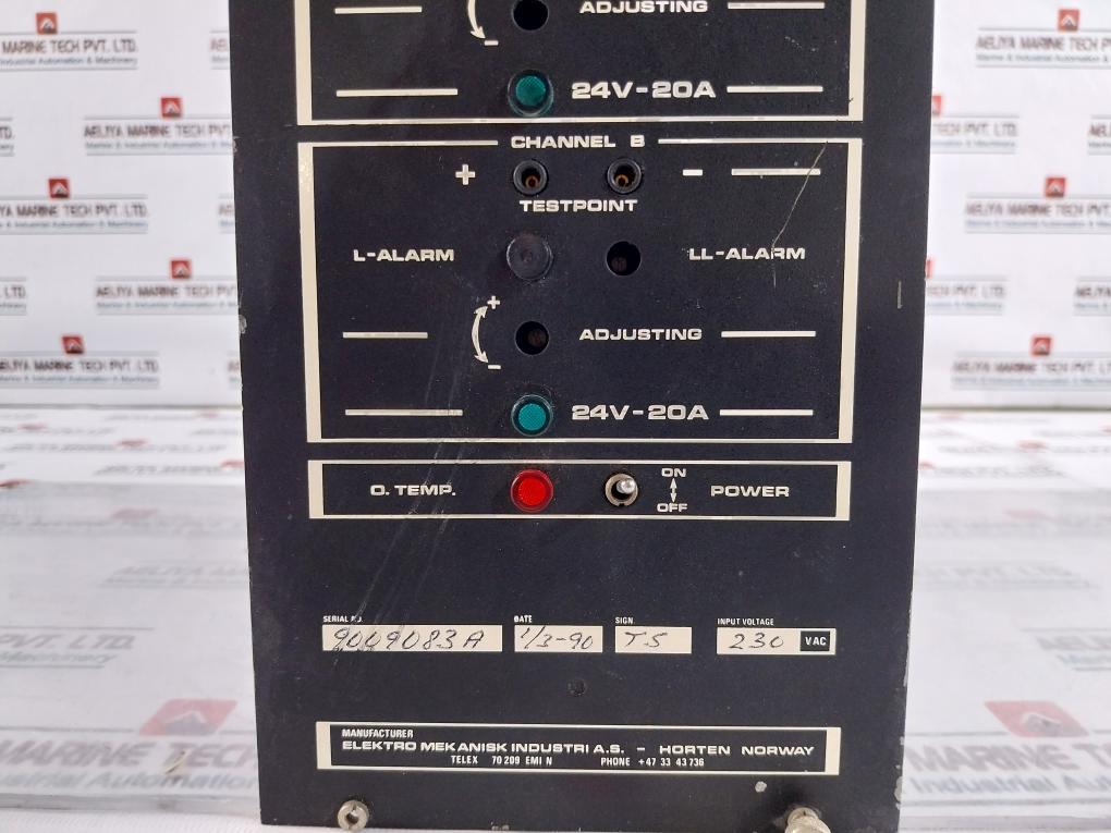 Emi Edsp 592 Double Output Power Supply 24V 20A