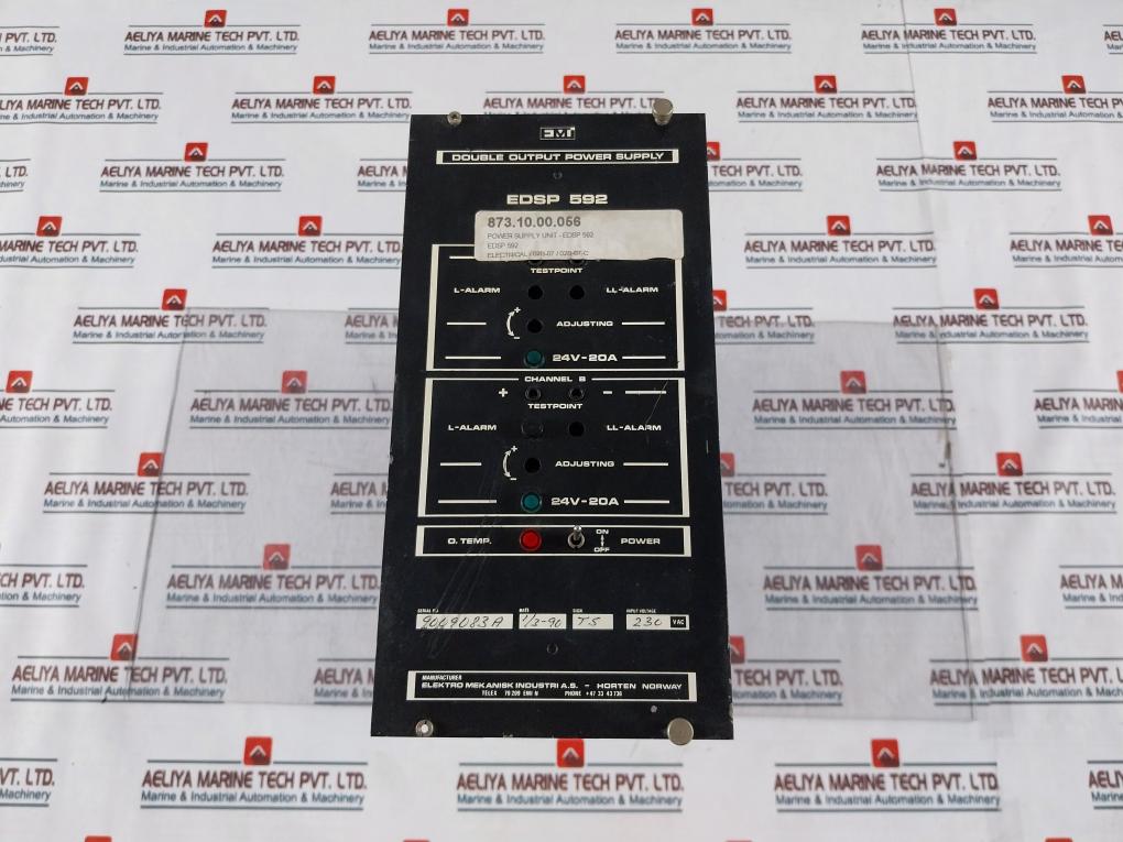 Emi Edsp 592 Double Output Power Supply 24V 20A