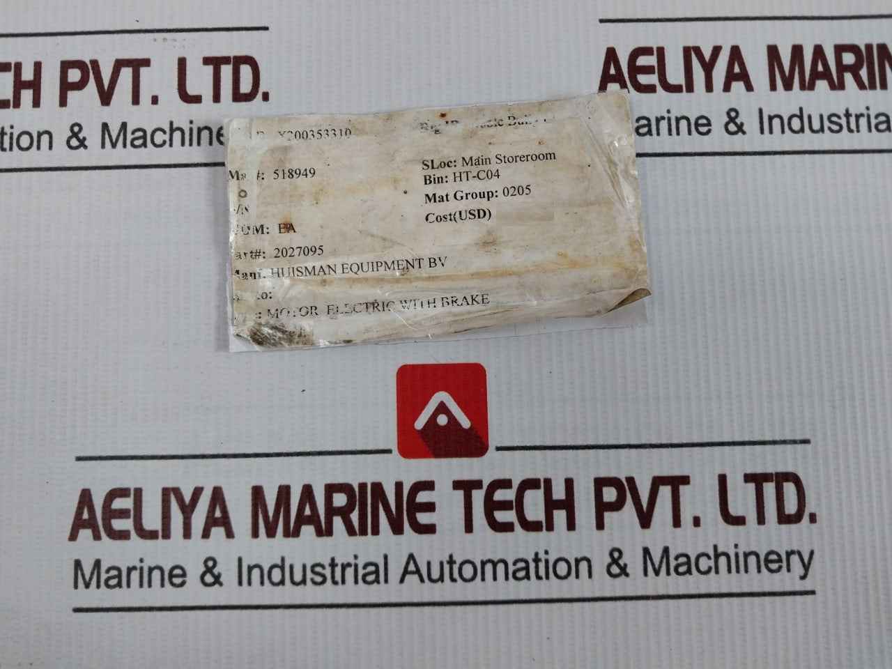 Emod Motoren Smo100l/4a Electric Motor With Brake 480v En60034 10007045a