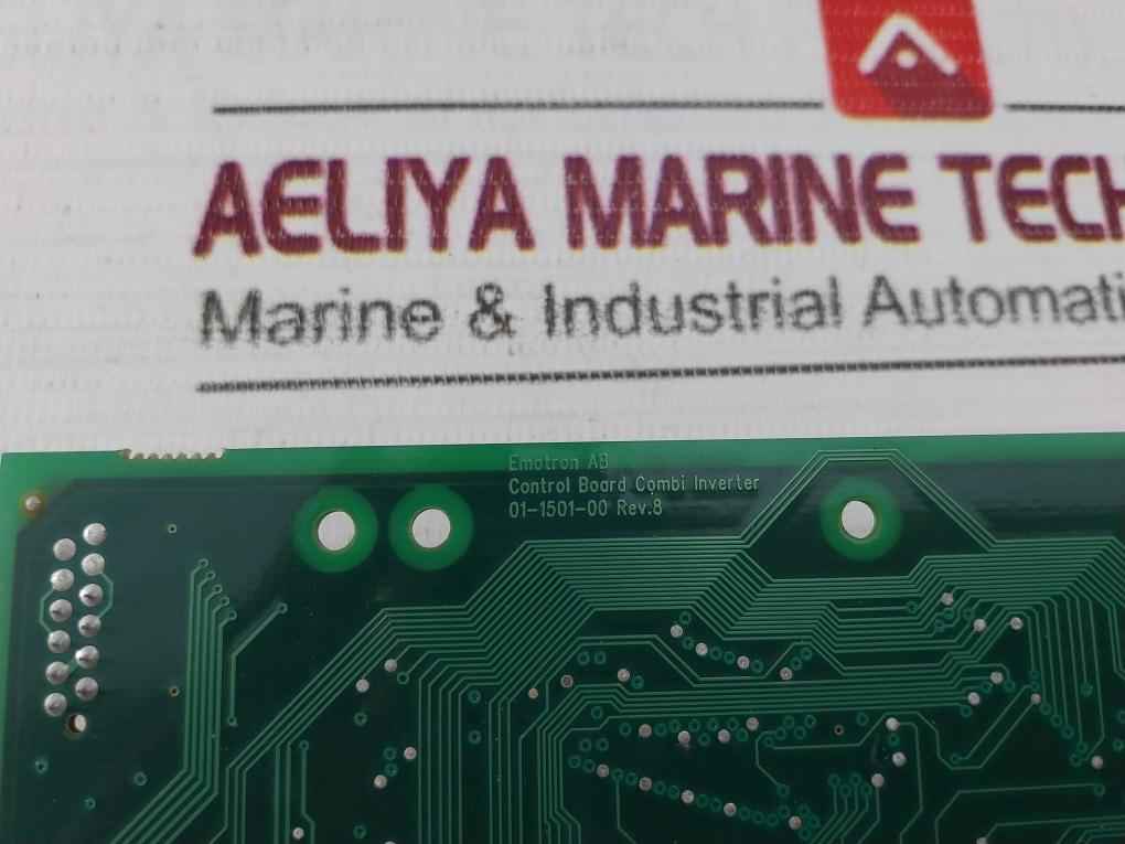Emotron 01-1501-00 Control Board Combi Inverter Rev 8 94V-0