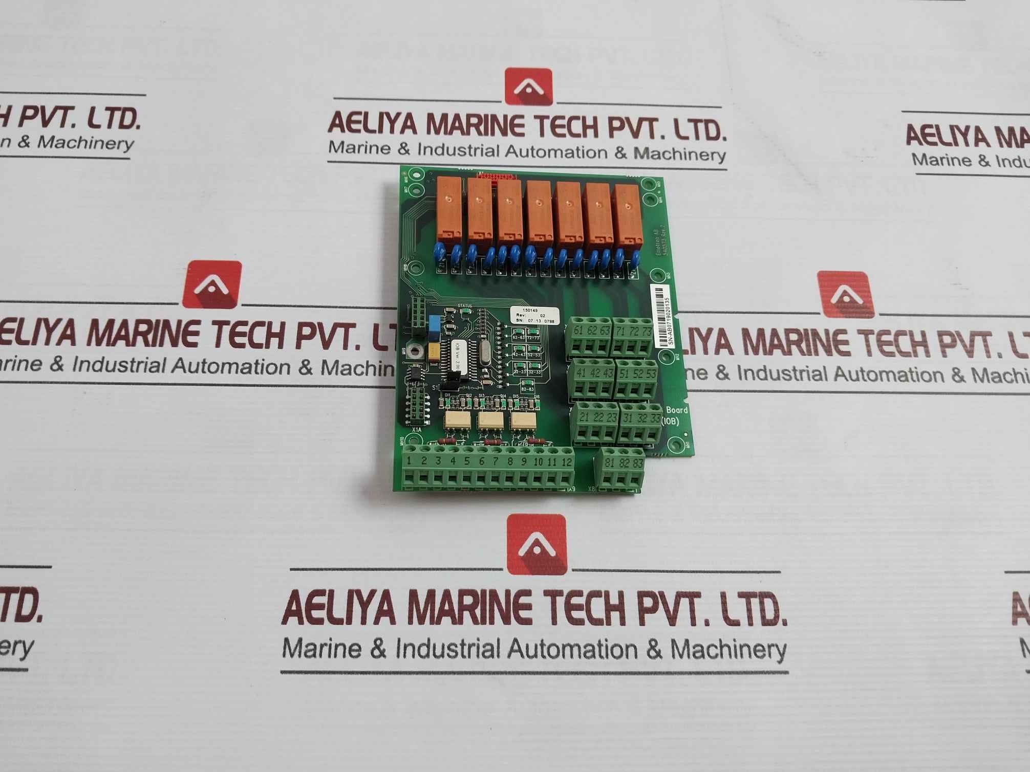 Emotron 540573 I/O Printed Circuit Board Rev 02