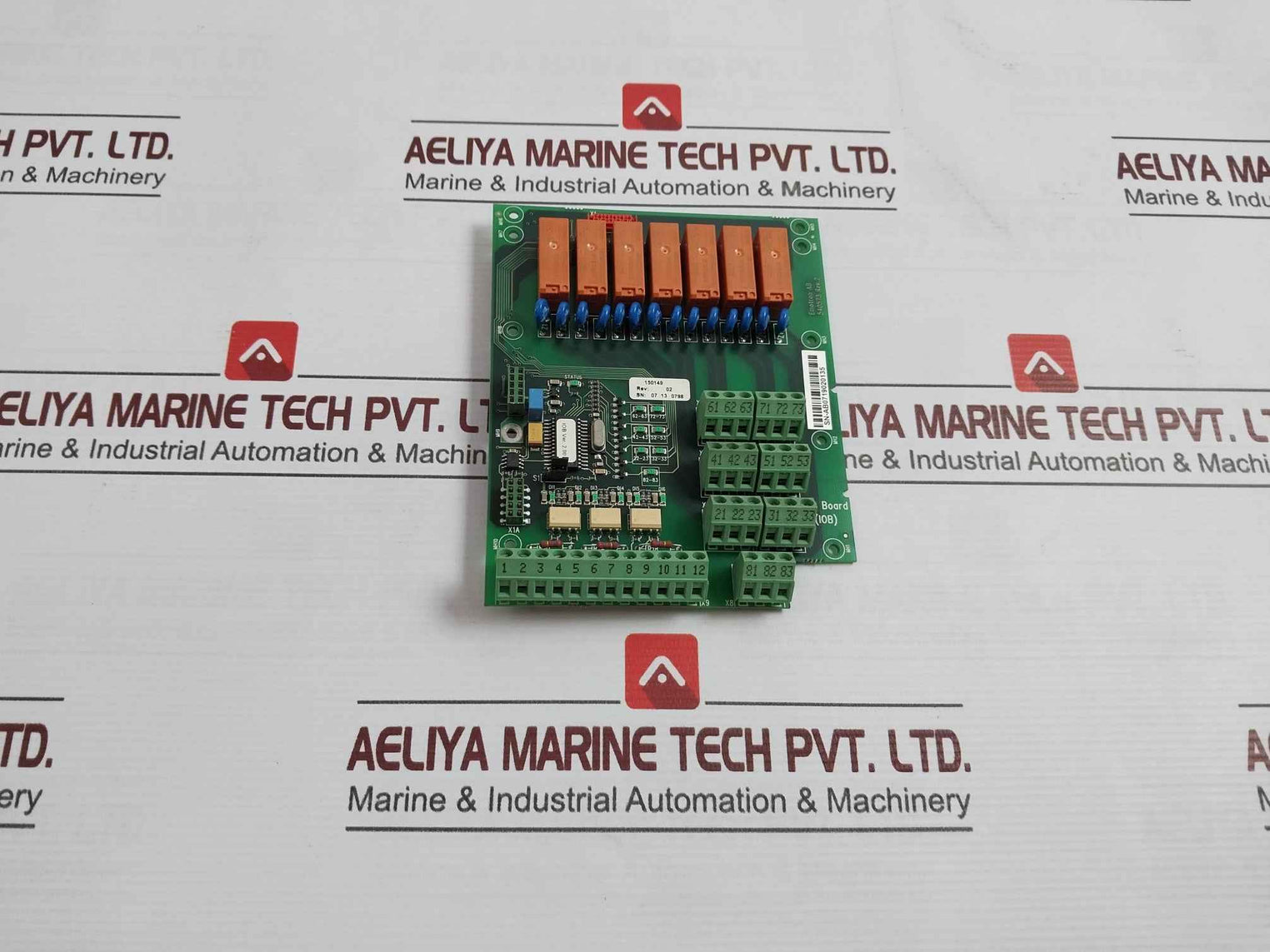 Emotron 540573 I/O Printed Circuit Board Rev 02