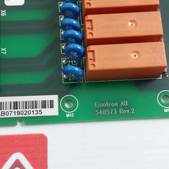 Emotron 540573 I/O Printed Circuit Board Rev 02