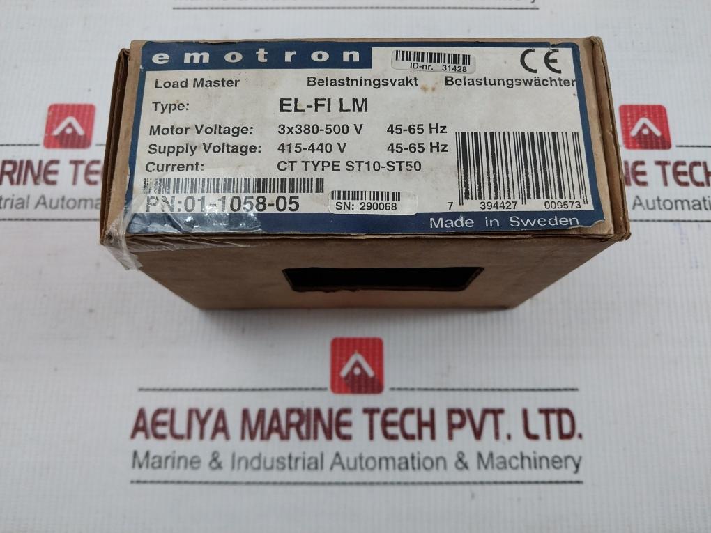 Emotron 415-440V 45-65Hz Digital Load Monitor El-fi Lm
