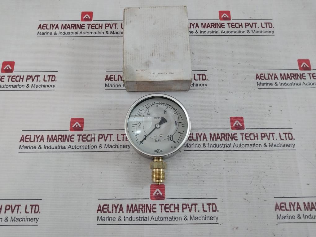 Empeo 0 To 10 Bar Pressure Gauge En 837-1