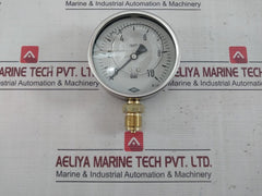 Empeo 0 To 10 Bar Pressure Gauge En 837-1