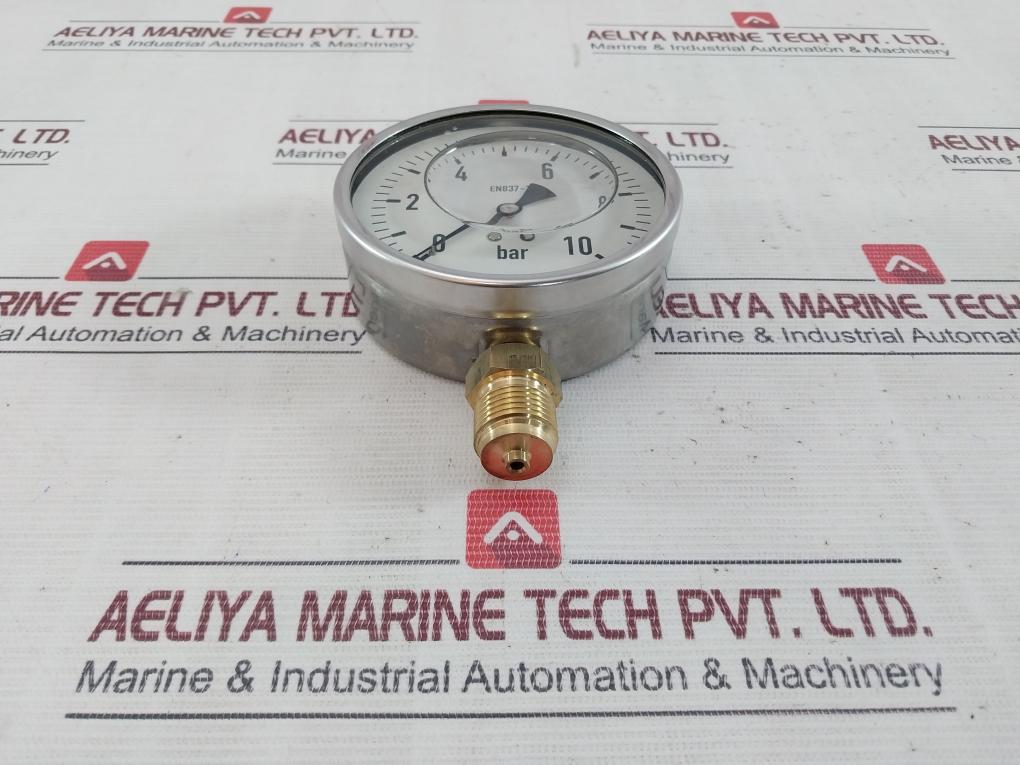 Empeo 0 To 10 Bar Pressure Gauge En 837-1