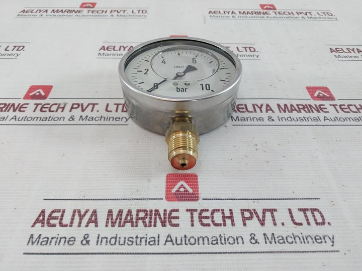 Empeo 0 To 10 Bar Pressure Gauge En 837-1