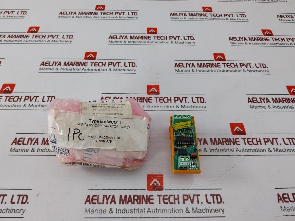 Emri A/s Wco01 Window Comparator ±0.5v Rev. 1