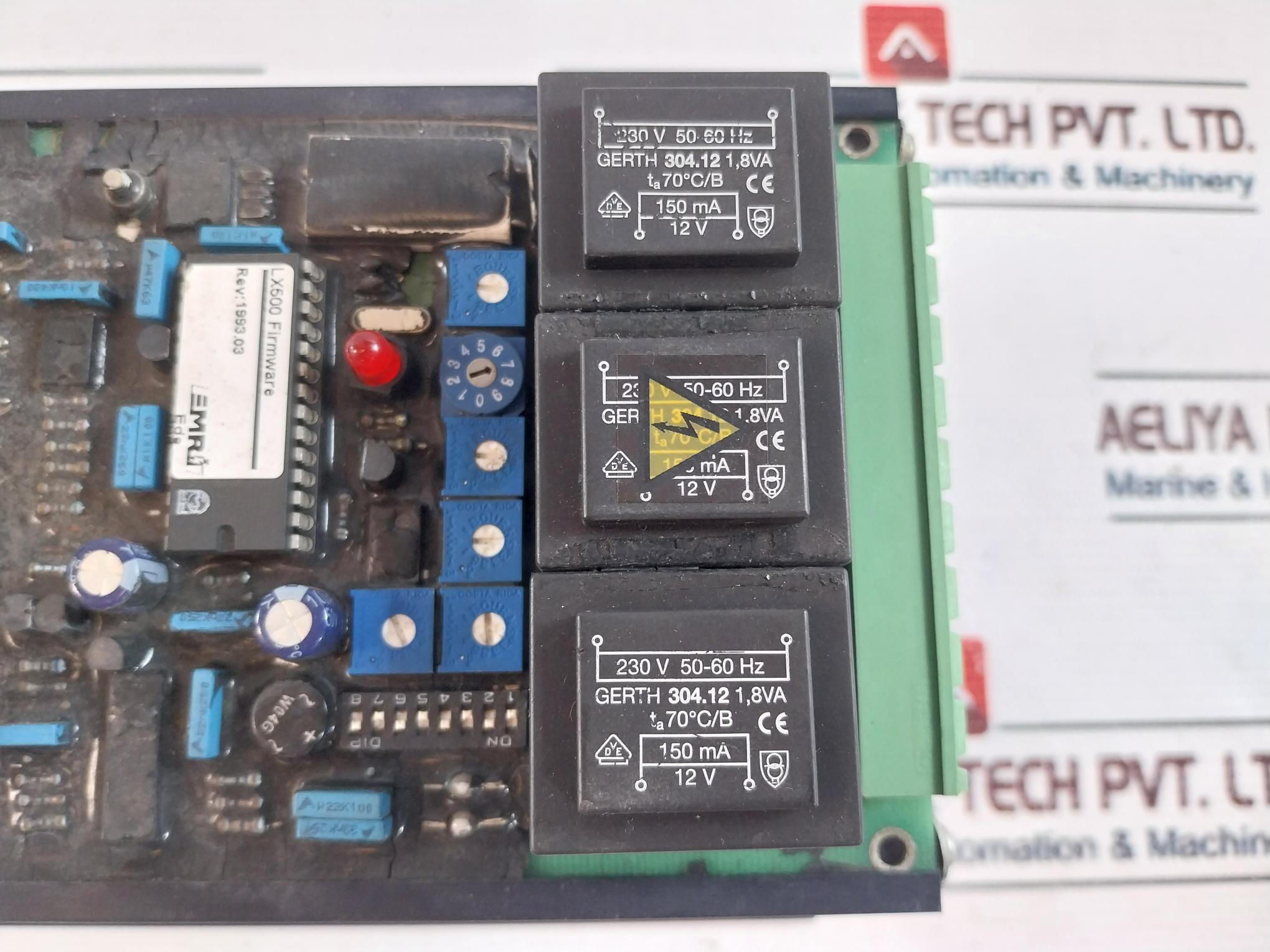 Emri LX500 Automatic Voltage Regulator Rev 1993.03