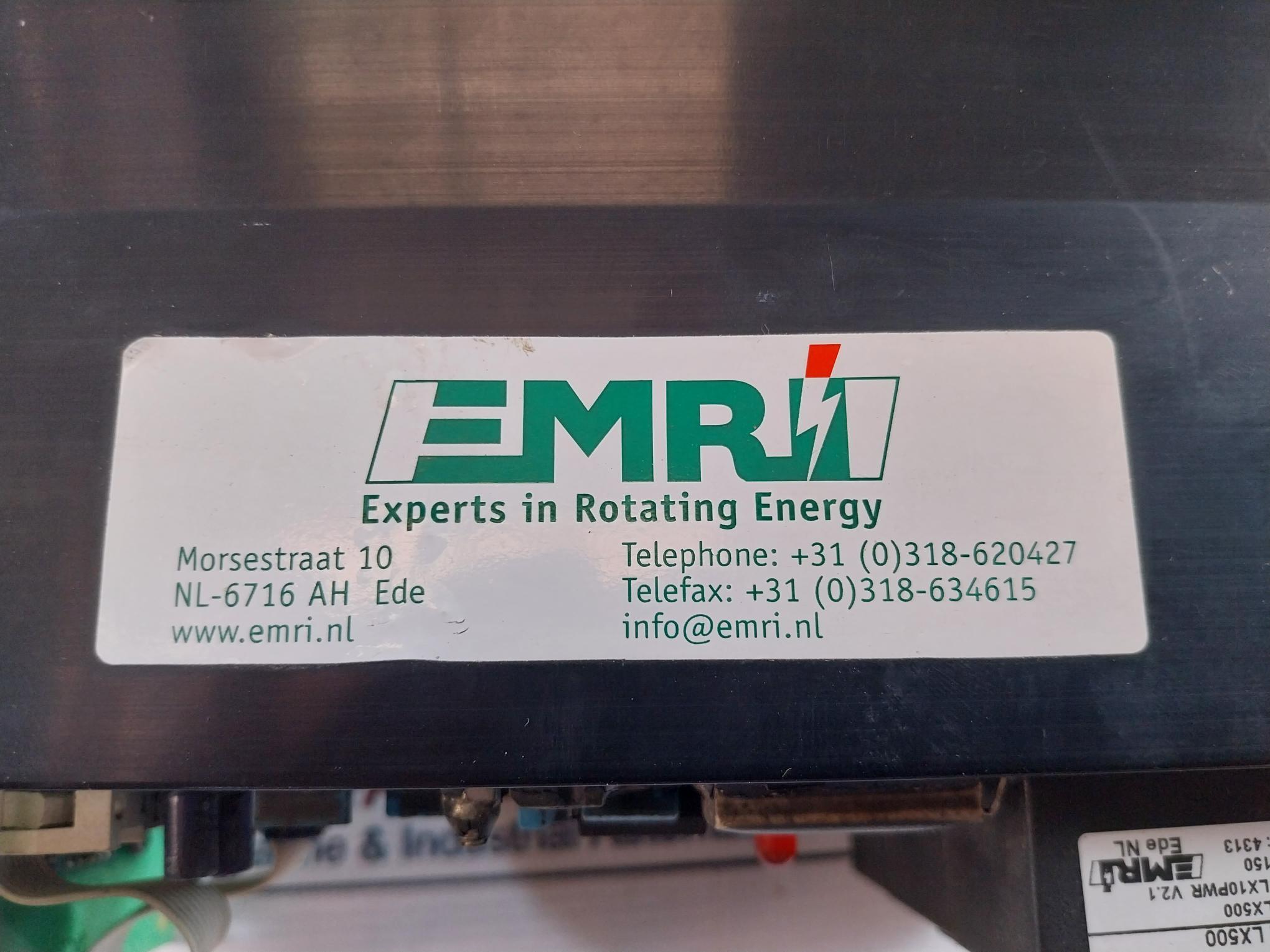 Emri LX500 Automatic Voltage Regulator Rev 1999.03