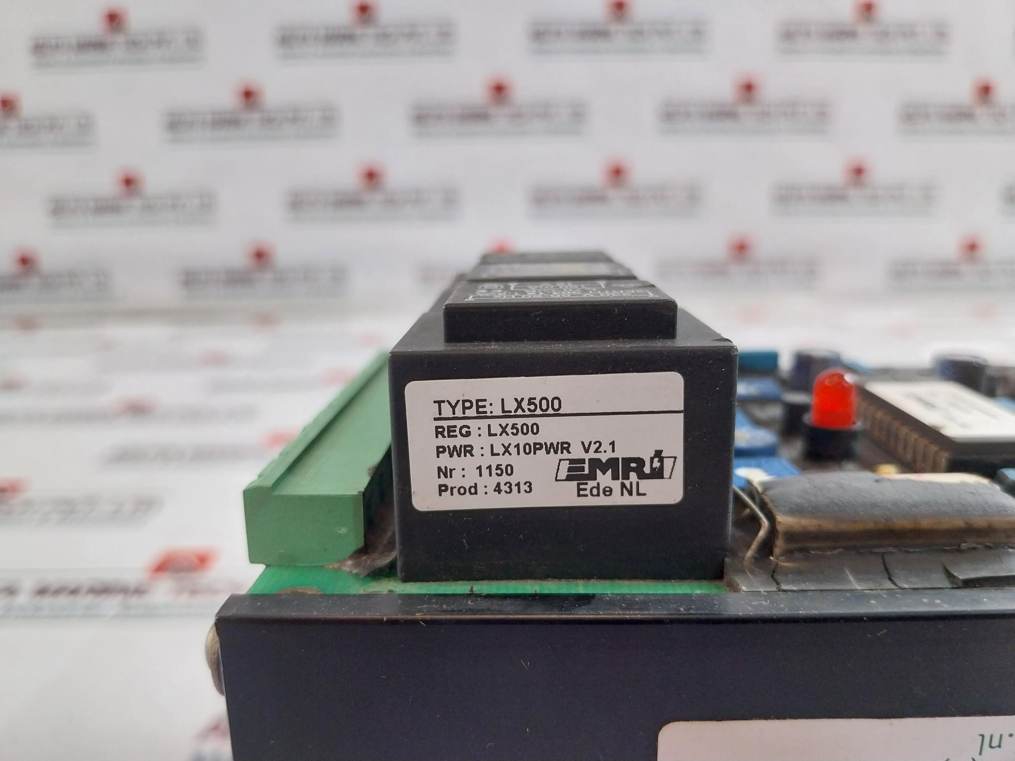 Emri LX500 Automatic Voltage Regulator Rev 1999.03