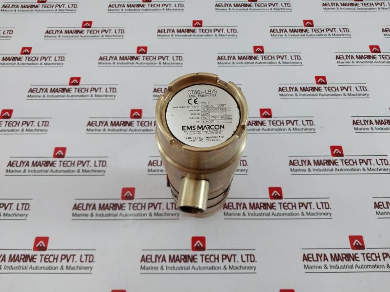 EMS MARCON CT801-LB/S Tank Level Transmitter 25598-03 0-350/1050 MBAR