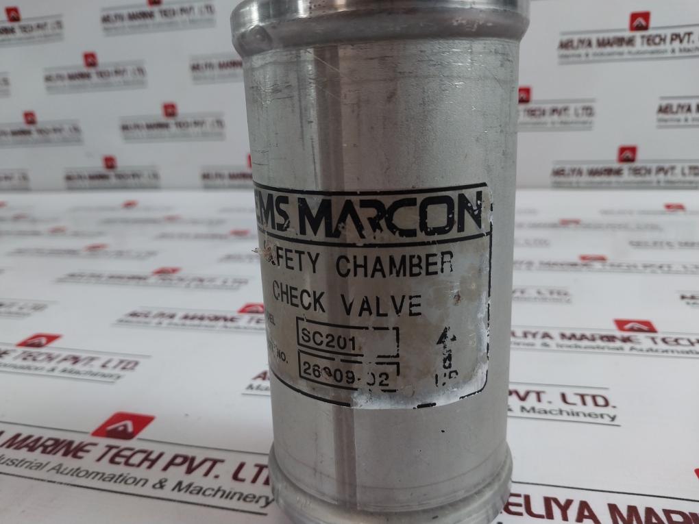 Ems Marcon Sc201 Safety Chamber Check Valve 26009-02