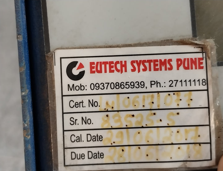 Ems Model 5002 Exhaust Gas Analyzer 150 Psig
