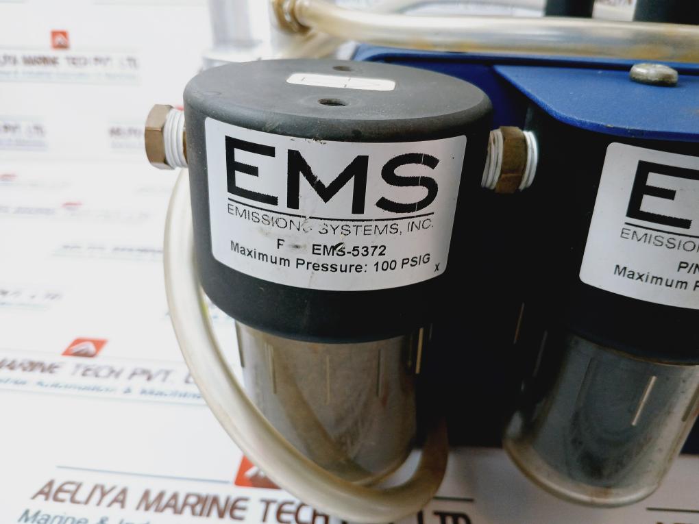 Ems Model 5003 Exhaust Gas Analyzer Ems-5372/ Ems-5370 100 Psig