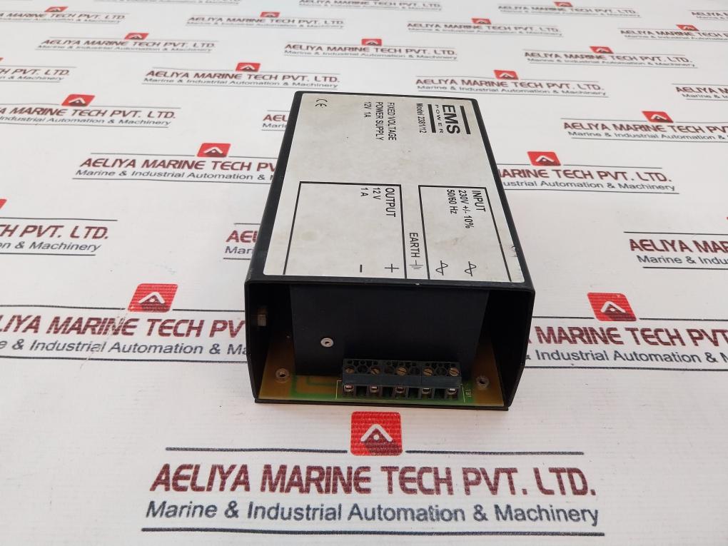 Ems Power 2381/12 Fixed Voltage Power Supply 12V 1A