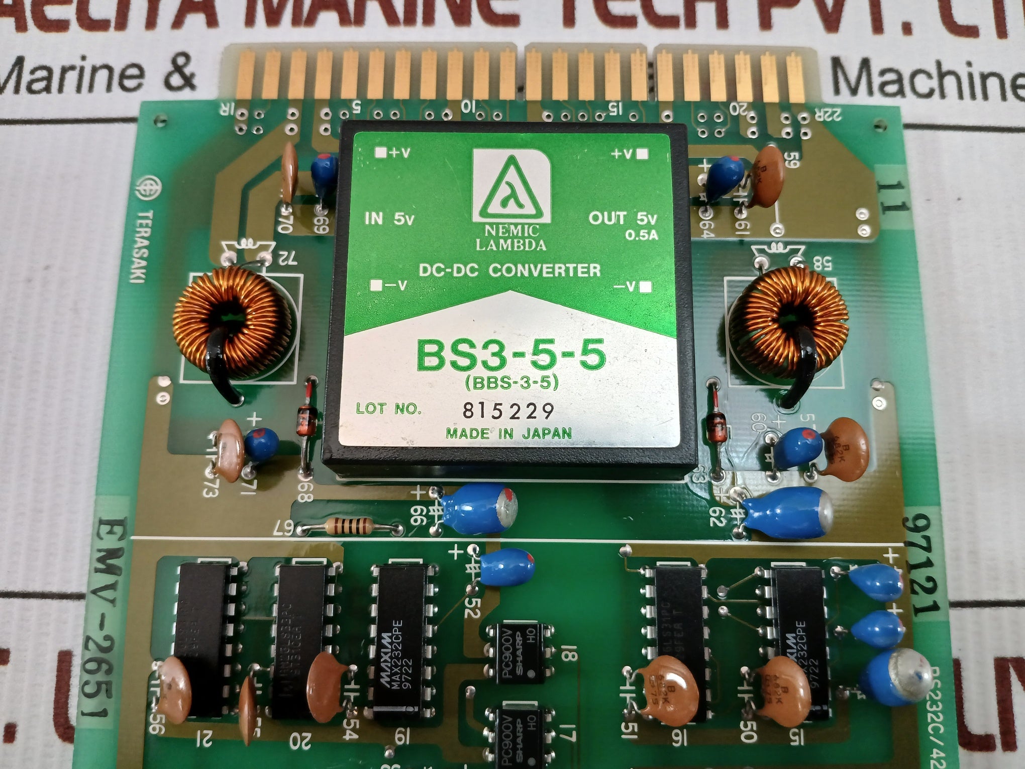 Emv-2651 Terasaki K/87Z/1-001A Isolation Unit Communication Module