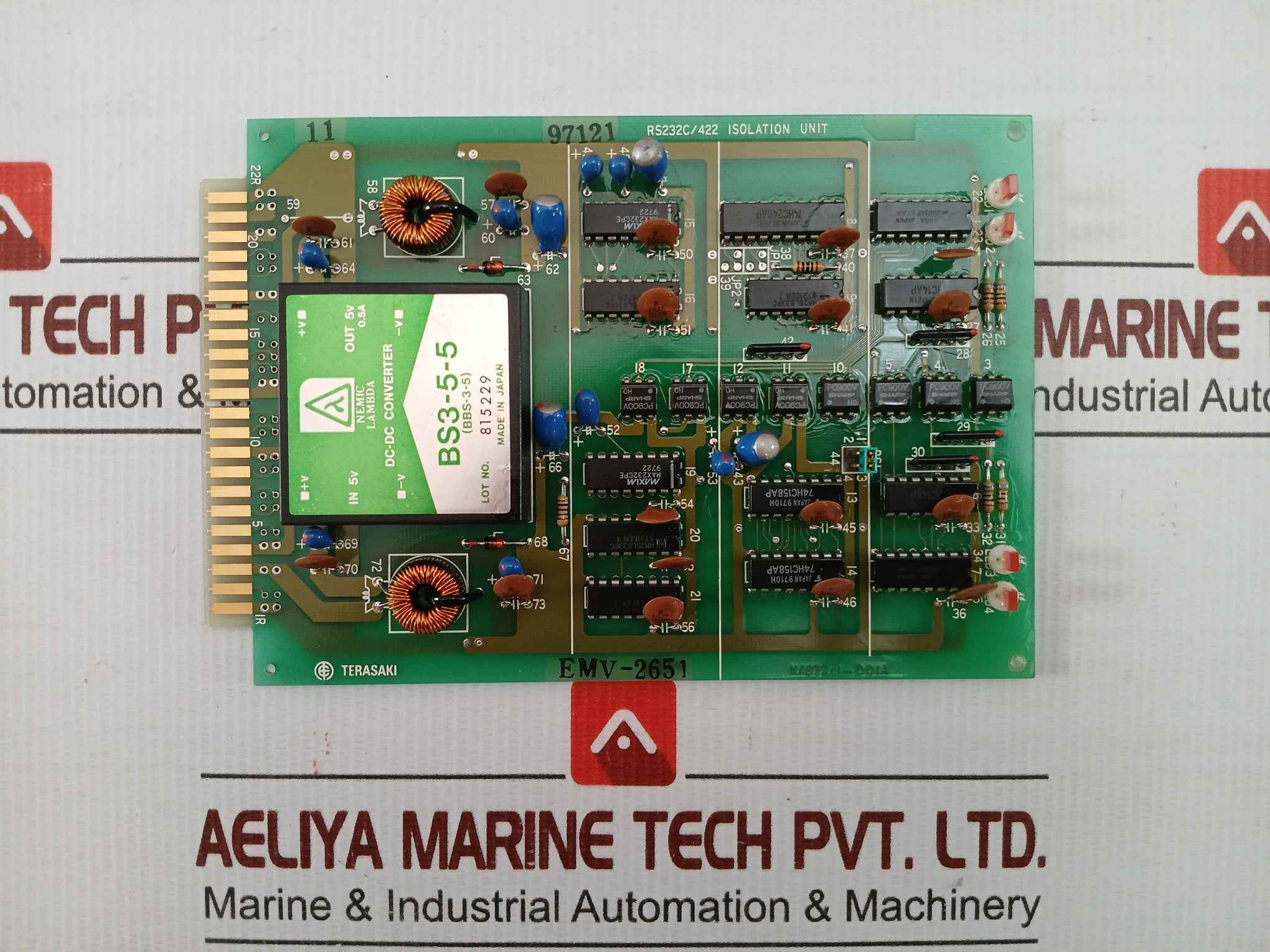 Emv-2651 Terasaki K/87Z/1-001A Isolation Unit Communication Module