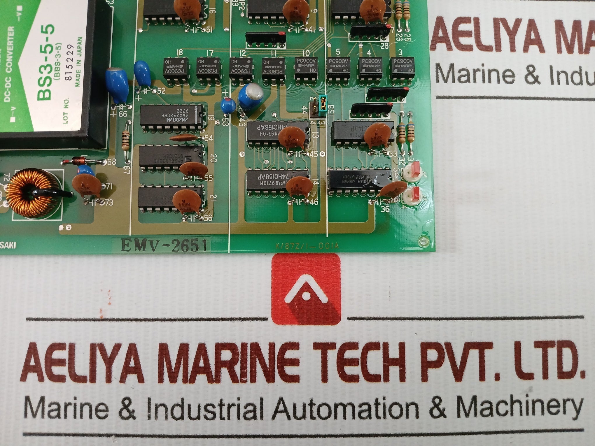 Emv-2651 Terasaki K/87Z/1-001A Isolation Unit Communication Module